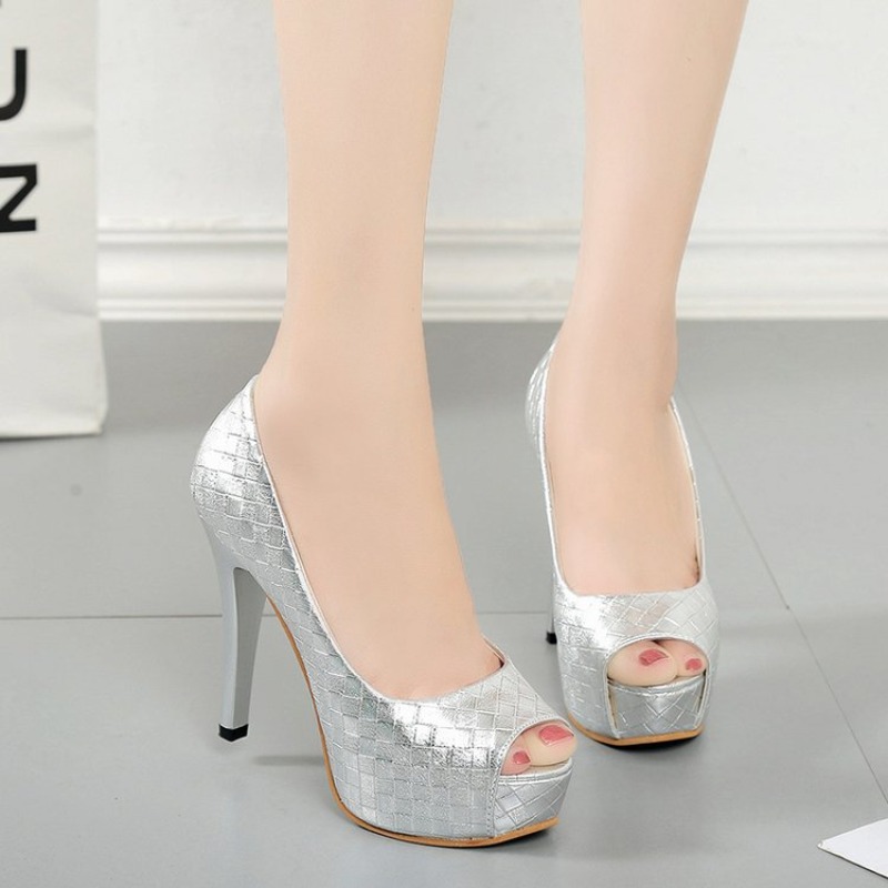 패션 다용도 여성 신발 여름 새로운 라운드 하이힐 간단 - Women'S Shoes Quality 리뷰 및 가격