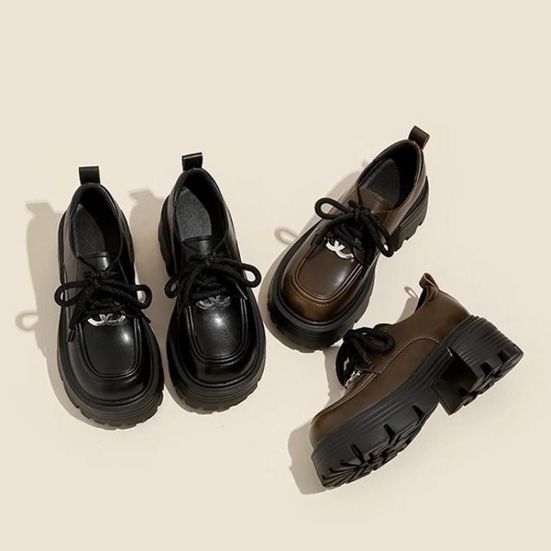 여성용 화이트 플랫폼 옥스포드 슈즈, 라운드 토, 메탈 - Oxford Lace Up Women 리뷰 및 가격