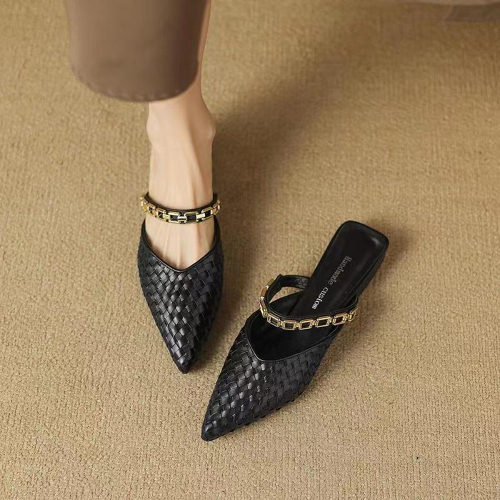 2026 뉴 레트로 포인티드 토 슬립온 플랫 여성 여름 - Women'S Shoes Clogs 리뷰 및 가격