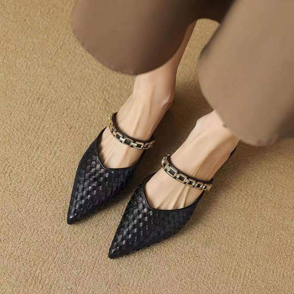 2026 뉴 레트로 포인티드 토 슬립온 플랫 여성 여름 - Women'S Shoes Clogs 리뷰 및 가격