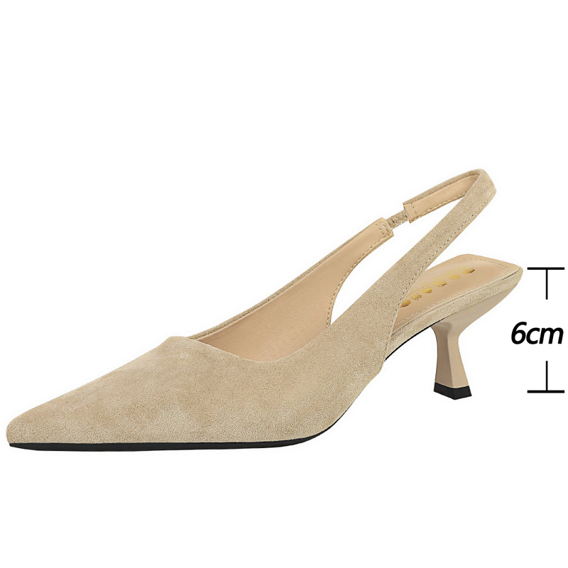 새로운 프랑스 스타일 여성 펌프스 뾰족한 굽 높은 하이 - Women'S Shoes Quality 리뷰 및 가격