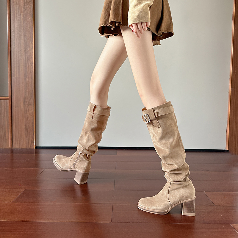 여성용 하이힐 니하이 부츠 2025 가을 겨울 롱부츠  - Sock Boot Women 리뷰 및 가격