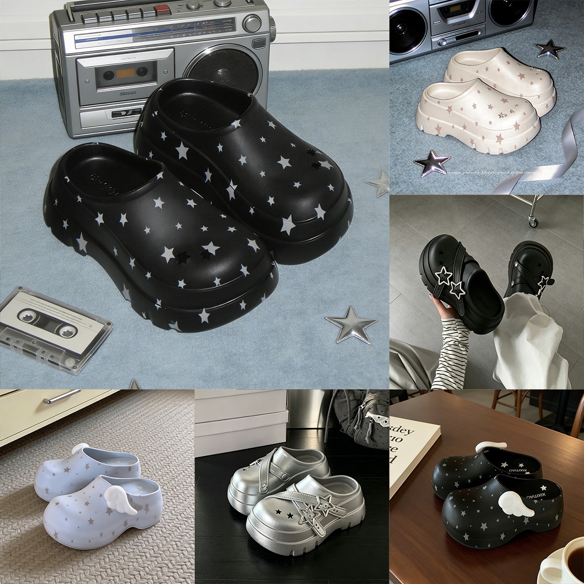 여성용 여름 신상 플랫폼 슬리퍼, 트렌디한 Y2K 스타 - Women'S Shoes Clogs 리뷰 및 가격