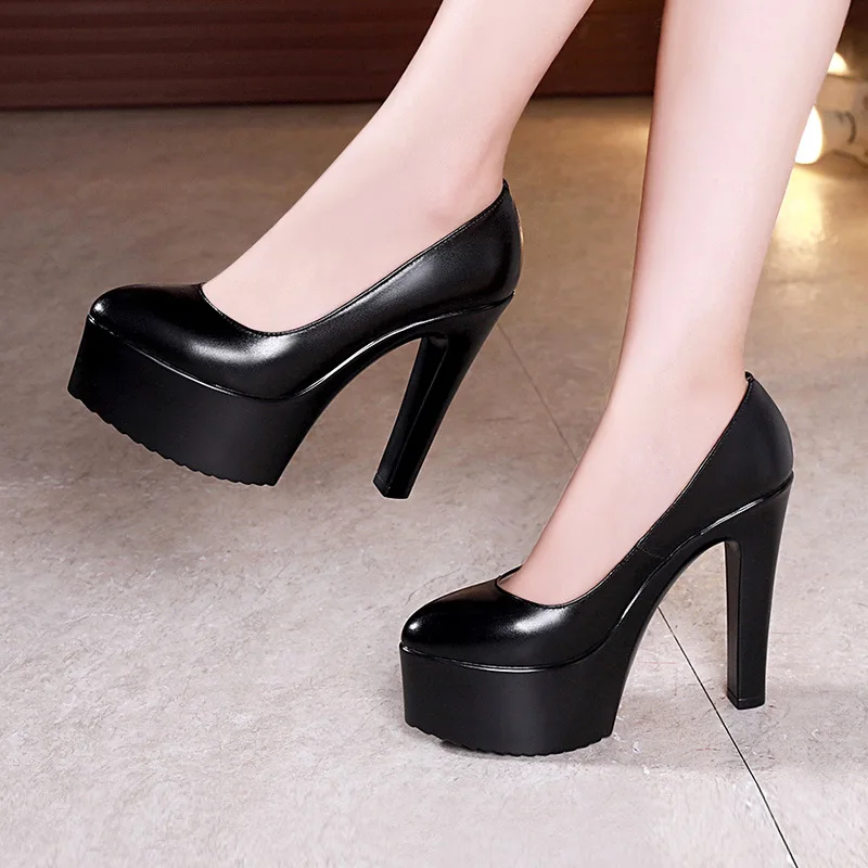 11cm 13cm 스몰 사이즈 32-43 패션 소프트  - Court Heel Pointed 리뷰 및 가격